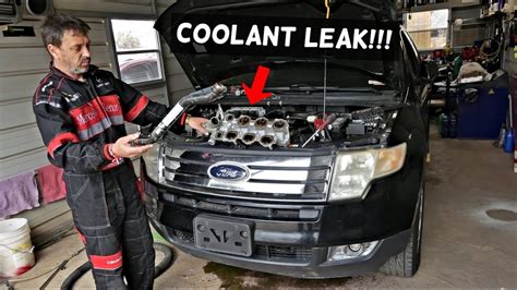 2017 Ford Edge Coolant Leak Into。